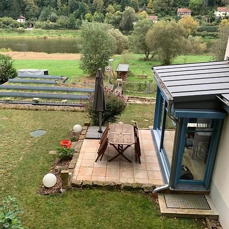 Prima Klima Villa - Ferienwohnung Steinbrecher Stadt Wehlen Exterior foto