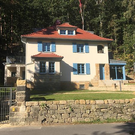 Prima Klima Villa - Ferienwohnung Steinbrecher Stadt Wehlen Exterior foto